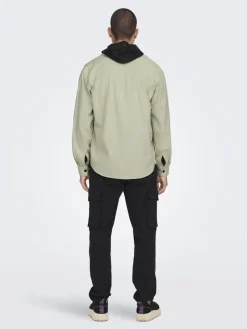 Only & Sons Hemden*ONSTEAM RLX FABRIC MIX LS SHIRT moonstruck