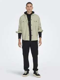 Only & Sons Hemden*ONSTEAM RLX FABRIC MIX LS SHIRT moonstruck