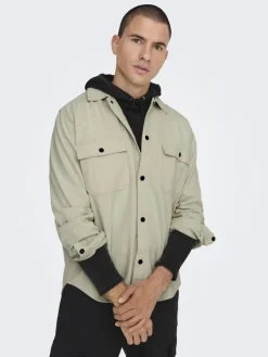 Only & Sons Hemden*ONSTEAM RLX FABRIC MIX LS SHIRT moonstruck