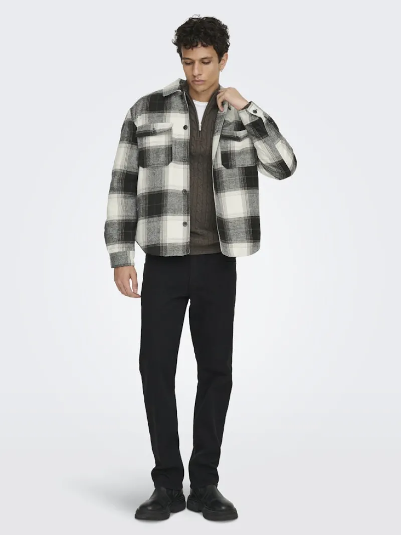 Only & Sons Hemden*ONSZACK OVERSHIRT OTW NOOS Black