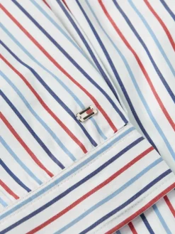 Tommy Hilfiger Blusen*ORG CO GBL STP REGULAR SHIRT LS shirting global pop stripe