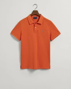 Gant Shirts|Big Boys*Original Regular Fit Piqué Poloshirt harvest pumpkin