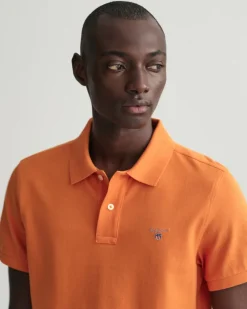 Gant Shirts|Big Boys*Original Regular Fit Piqué Poloshirt harvest pumpkin