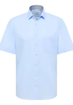 ETERNA Hemden|Big Boys*Original Shirt Popeline Kurzarm hellblau