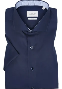 ETERNA Hemden|Big Boys*Original Shirt Popeline Kurzarm navy