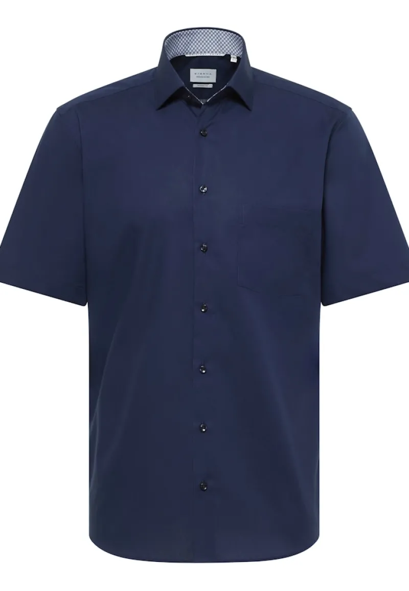 ETERNA Hemden|Big Boys*Original Shirt Popeline Kurzarm navy