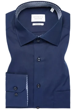 ETERNA Hemden|Big Boys*Original Shirt Popeline Langarm navy