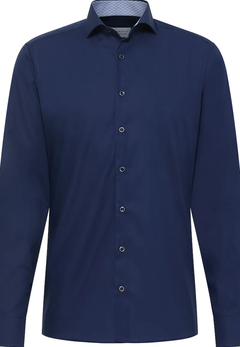 ETERNA Hemden|Big Boys*Original Shirt Popeline Langarm navy