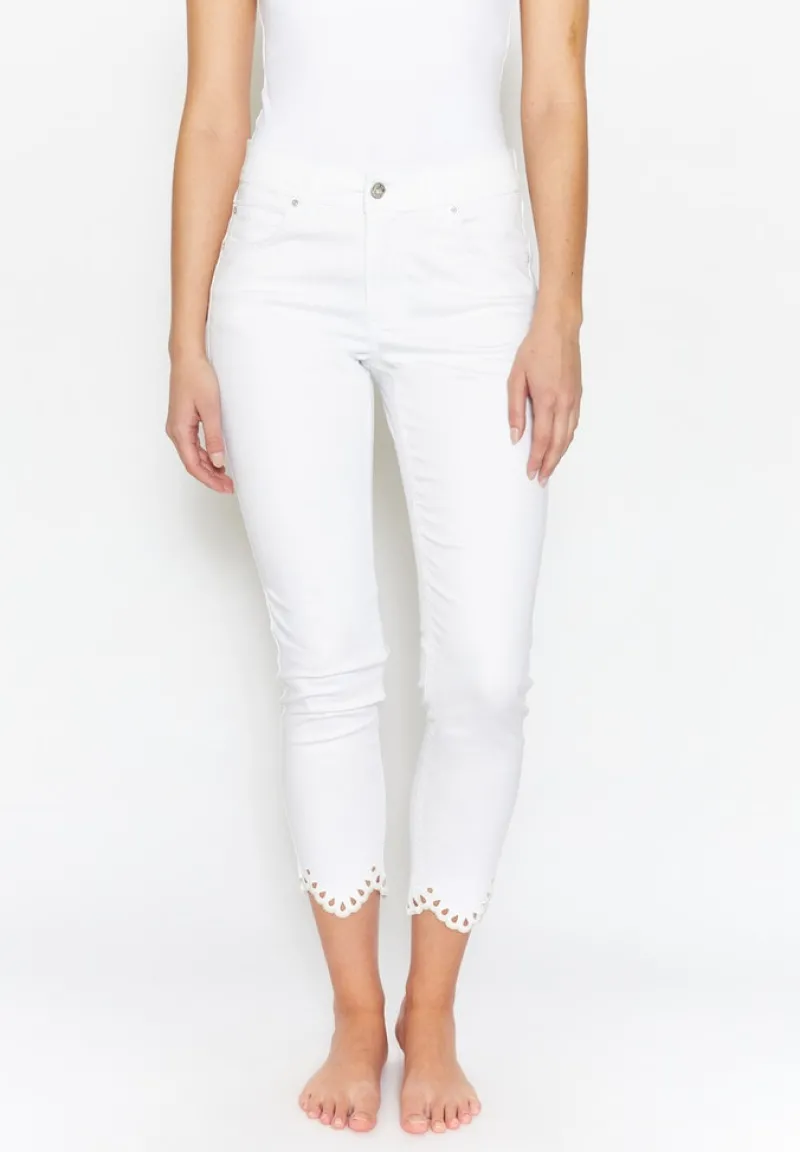 Angels Jeans*Ornella Bloom white