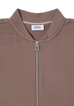 Cecil Shirts*Ottoman Blouson cocoa taupe