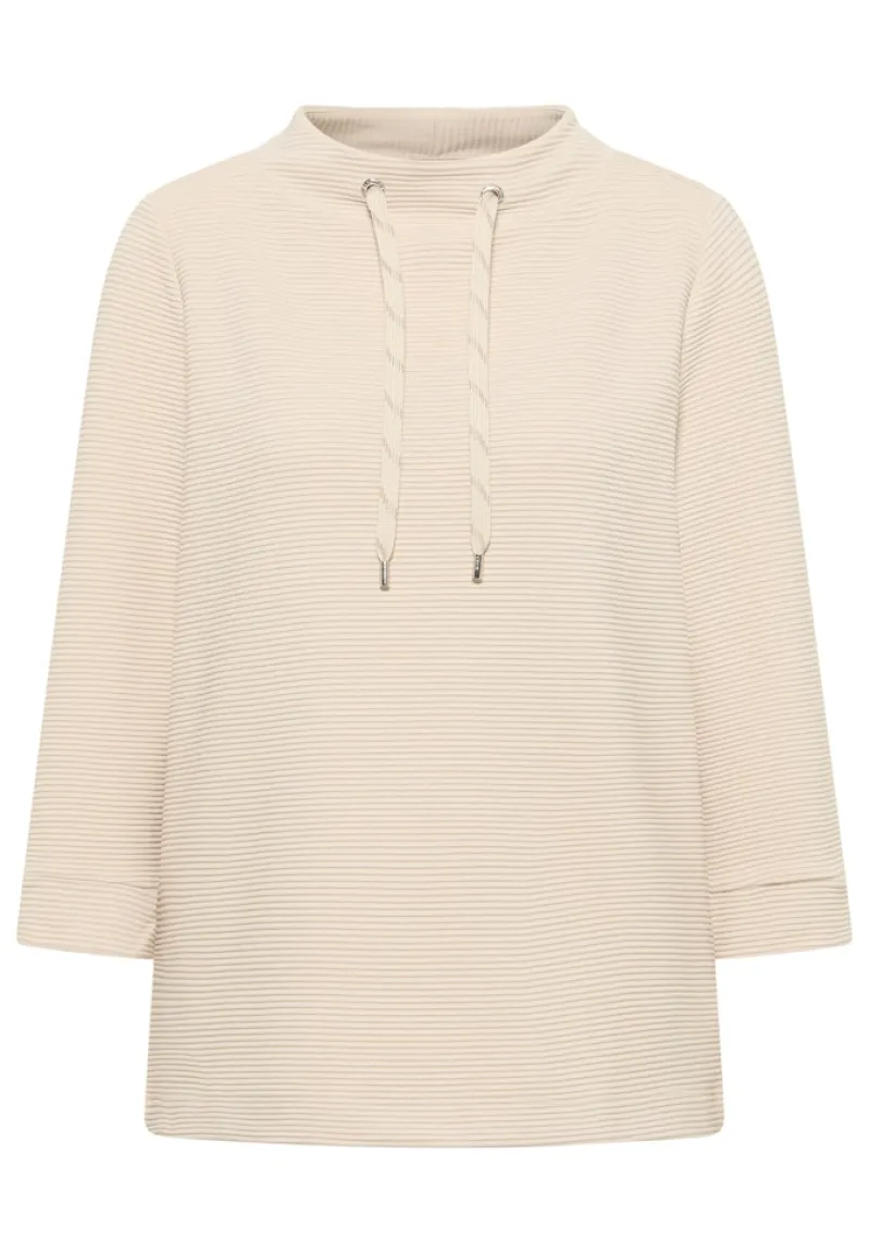 Cecil Shirts*Ottoman Shirt oat milk beige