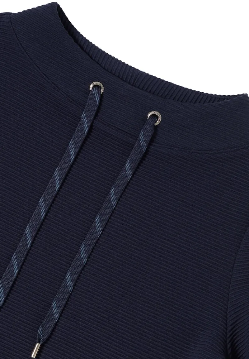 Cecil Shirts*Ottoman Shirt urban dark blue