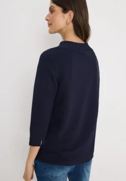 Cecil Shirts*Ottoman Shirt urban dark blue