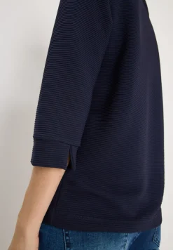 Cecil Shirts*Ottoman Shirt urban dark blue