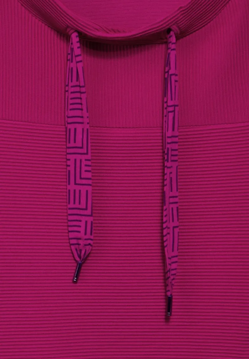 Cecil Shirts*Ottoman-Pullover jewel pink