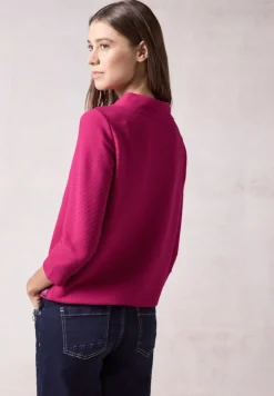 Cecil Shirts*Ottoman-Pullover jewel pink