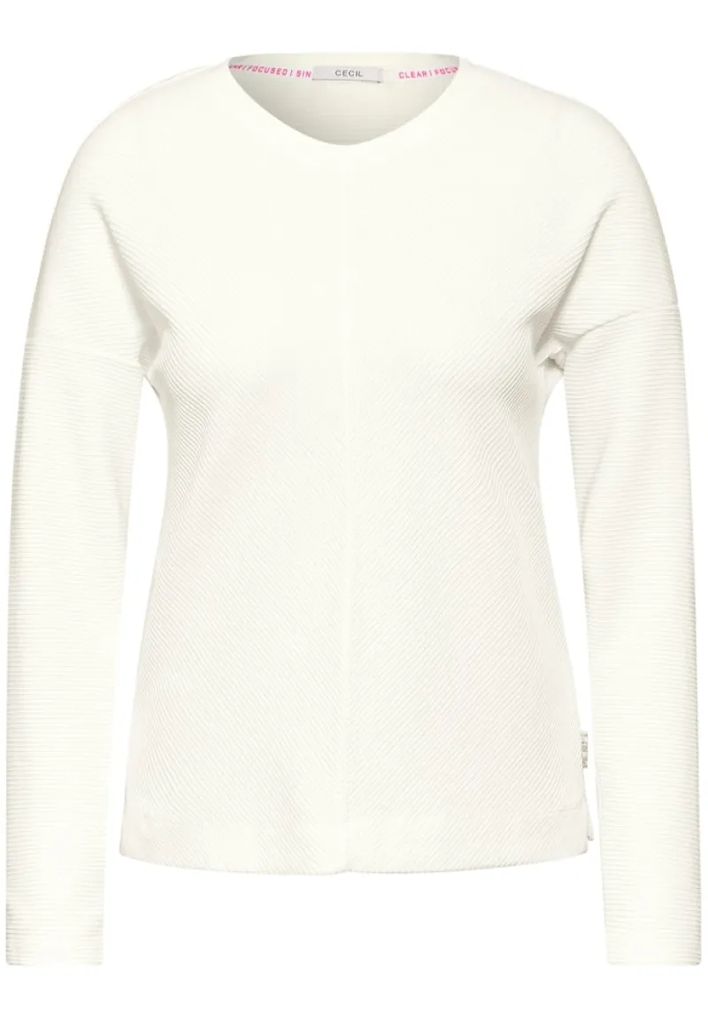 Cecil Shirts*Ottoman-Shirt vanilla white