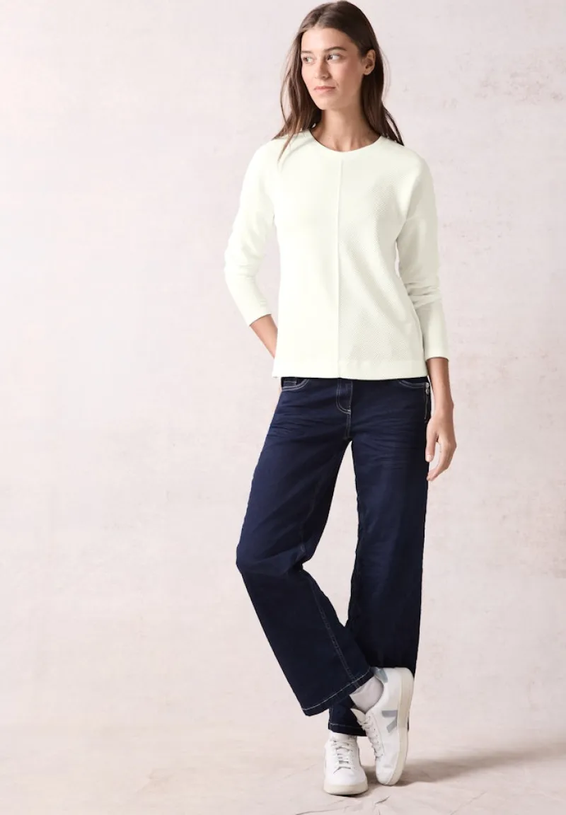 Cecil Shirts*Ottoman-Shirt vanilla white