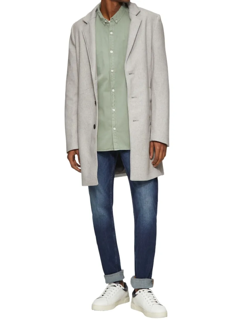 QS Jacken*Outdoor-Mantel Grau