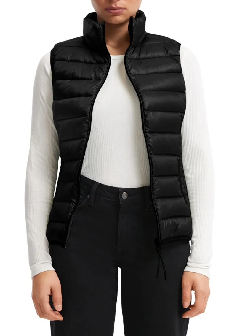 QS Westen*Outdoor-Weste Schwarz