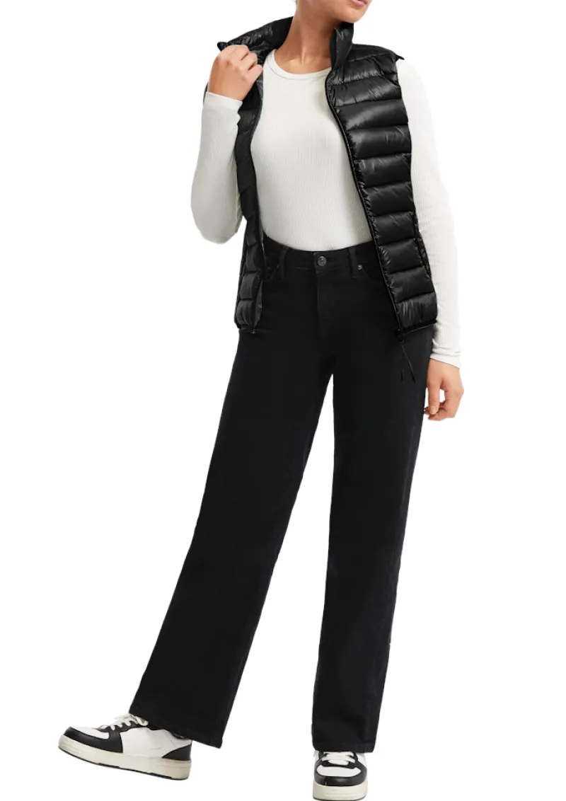 QS Westen*Outdoor-Weste Schwarz