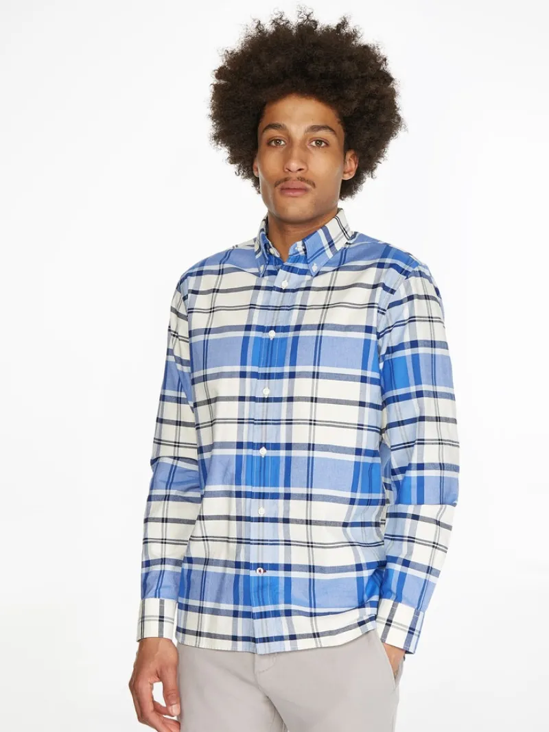 Tommy Hilfiger Hemden*OVERCHECK CHECK RF SHIRT bold blue - multi