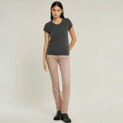 G-star Raw Shirts*Overdyed eyben slim v t 2.0 wmn dk black gd