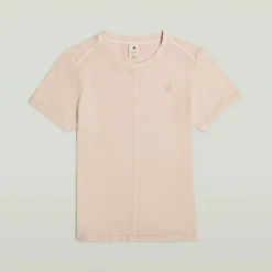 G-star Raw Shirts*Overdyed front seam r t wmn liquid pink gd