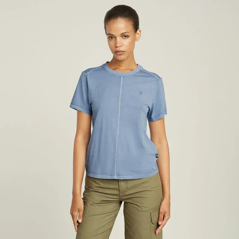 G-star Raw Shirts*Overdyed front seam r t wmn amann gd