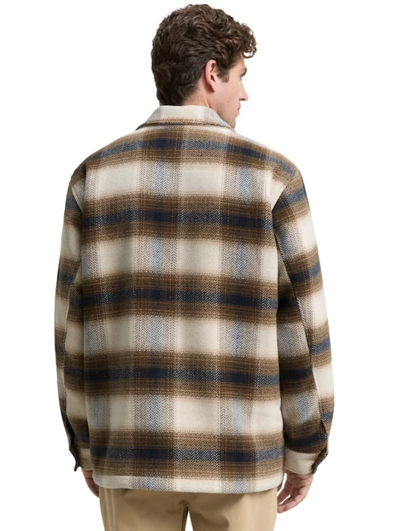 Tom Tailor Jacken|Big Boys*Overshirt mit Karomuster brown blue check