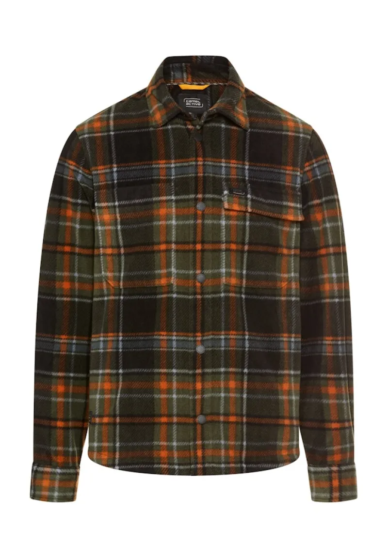 Camel Active Hemden|Big Boys*Overshirt mit Seitentaschen cinnamon