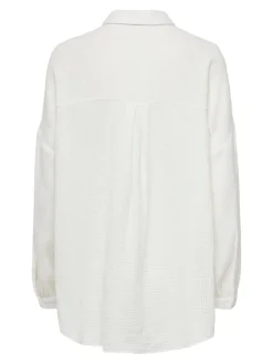 Only Blusen*Oversized Bluse Cloud Dancer