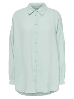 Only Blusen*Oversized Bluse Harbor Gray