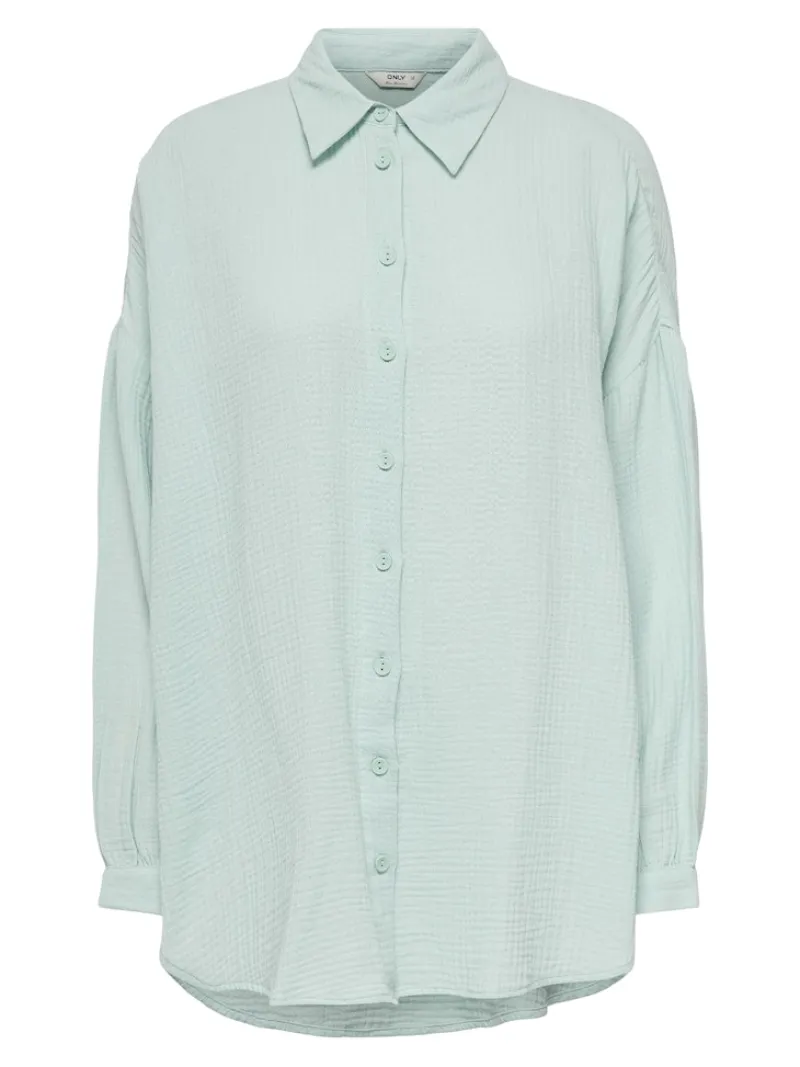 Only Blusen*Oversized Bluse Harbor Gray