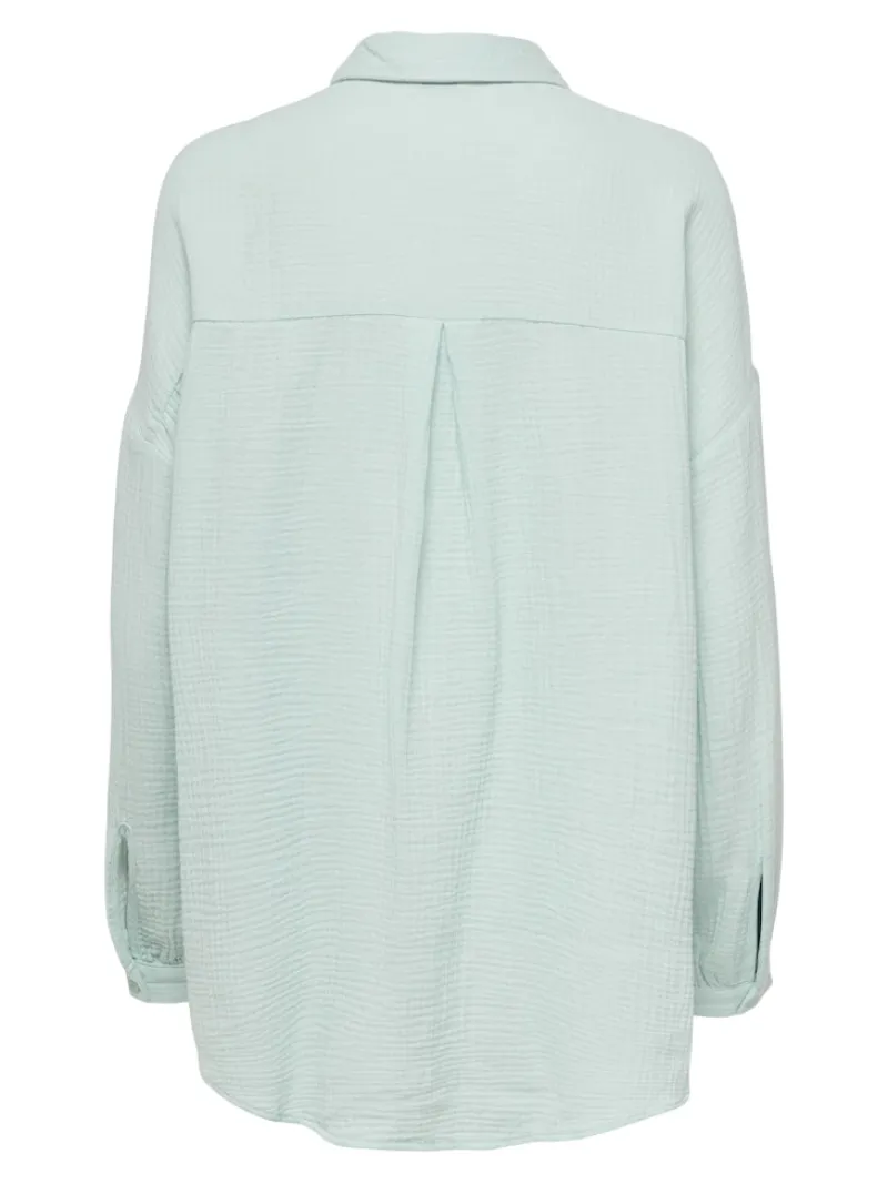 Only Blusen*Oversized Bluse Harbor Gray