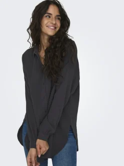 Only Blusen*Oversized Bluse Phantom