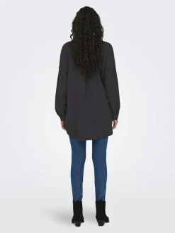 Only Blusen*Oversized Bluse Phantom