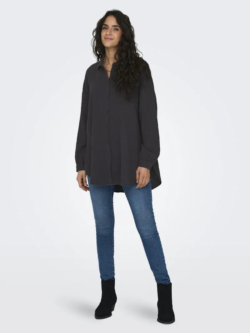 Only Blusen*Oversized Bluse Phantom