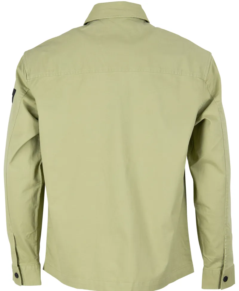 Calvin Klein Hemden*Oversized Hemdjacke Aus Baumwoll-twill olive