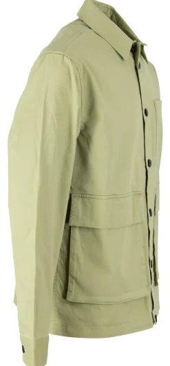 Calvin Klein Hemden*Oversized Hemdjacke Aus Baumwoll-twill olive