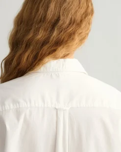 Gant Blusen*Oversized Oxford-Bluse white