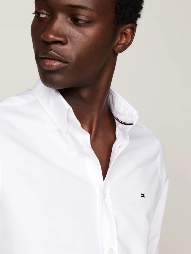 Tommy Hilfiger Hemden|Big Boys*OXFORD DOBBY SF SHIRT optic white