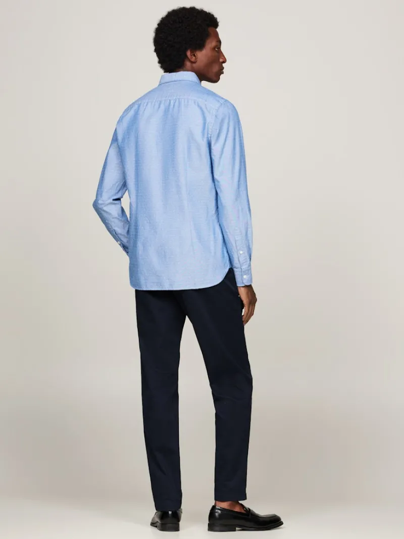 Tommy Hilfiger Hemden|Big Boys*OXFORD DOBBY SF SHIRT vibrant indigo