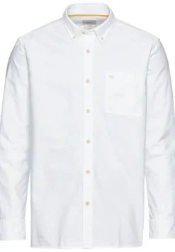 Camel Active Hemden|Big Boys*Oxford Hemd aus zertifiziertem Organic Cotton white