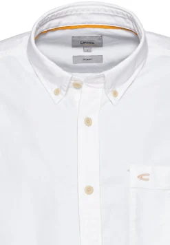 Camel Active Hemden|Big Boys*Oxford Hemd aus zertifiziertem Organic Cotton white