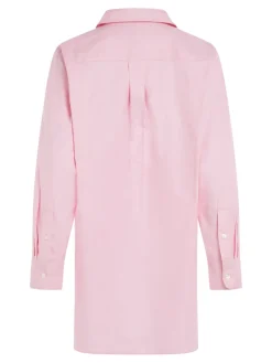 Tommy Hilfiger Blusen*OXFORD OVERSIZED SHIRT LS iconic pink