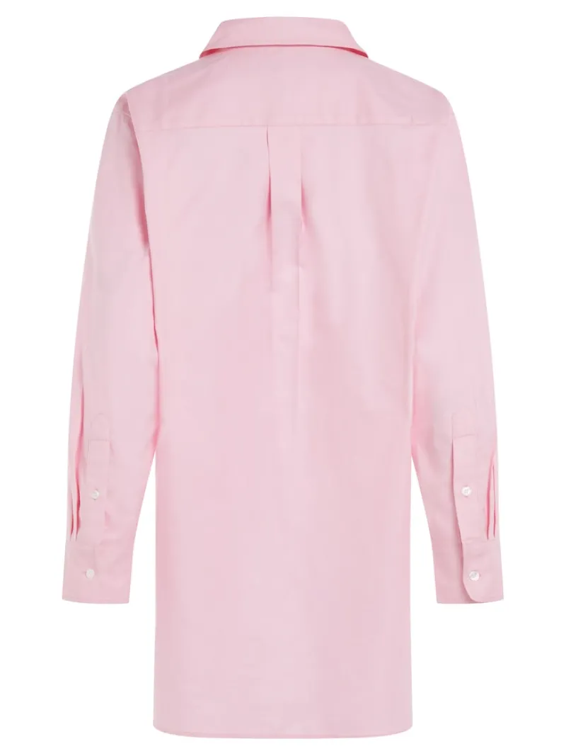 Tommy Hilfiger Blusen*OXFORD OVERSIZED SHIRT LS iconic pink