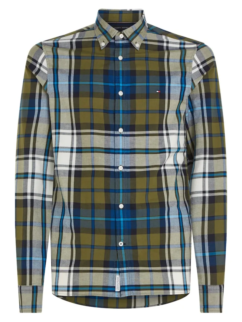Tommy Hilfiger Hemden*OXFORD TOMMY TARTAN BIG SF SHIRT putting green - multi