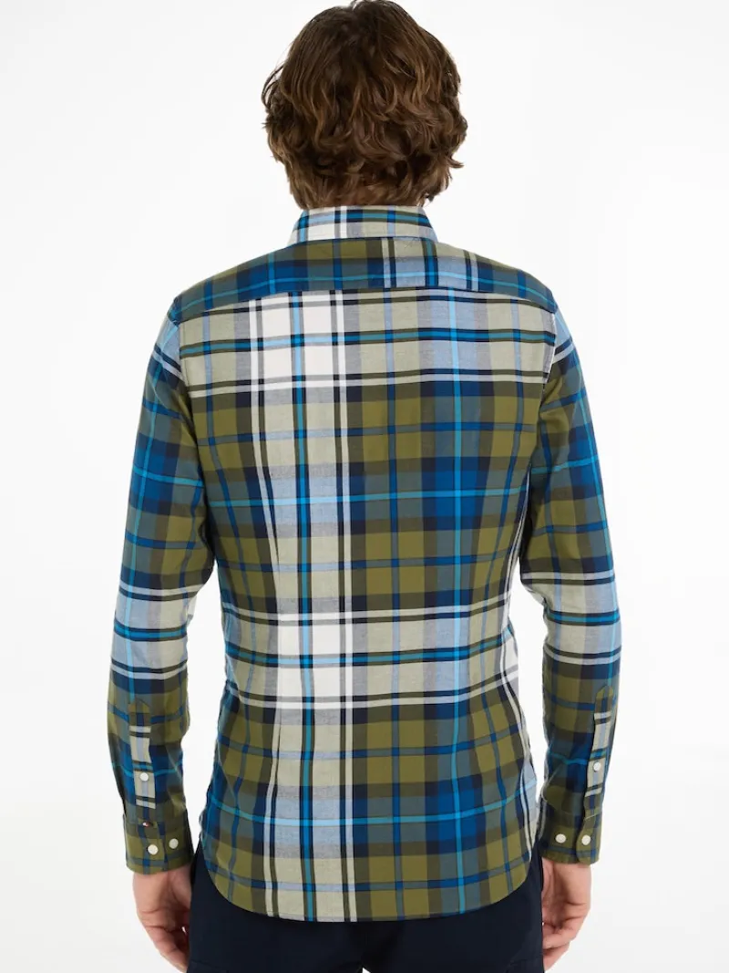 Tommy Hilfiger Hemden*OXFORD TOMMY TARTAN BIG SF SHIRT putting green - multi