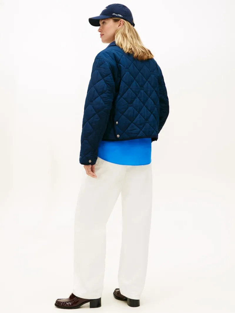 Tommy Hilfiger Jacken*PADDED FLAG QUILTED JACKET dark night navy